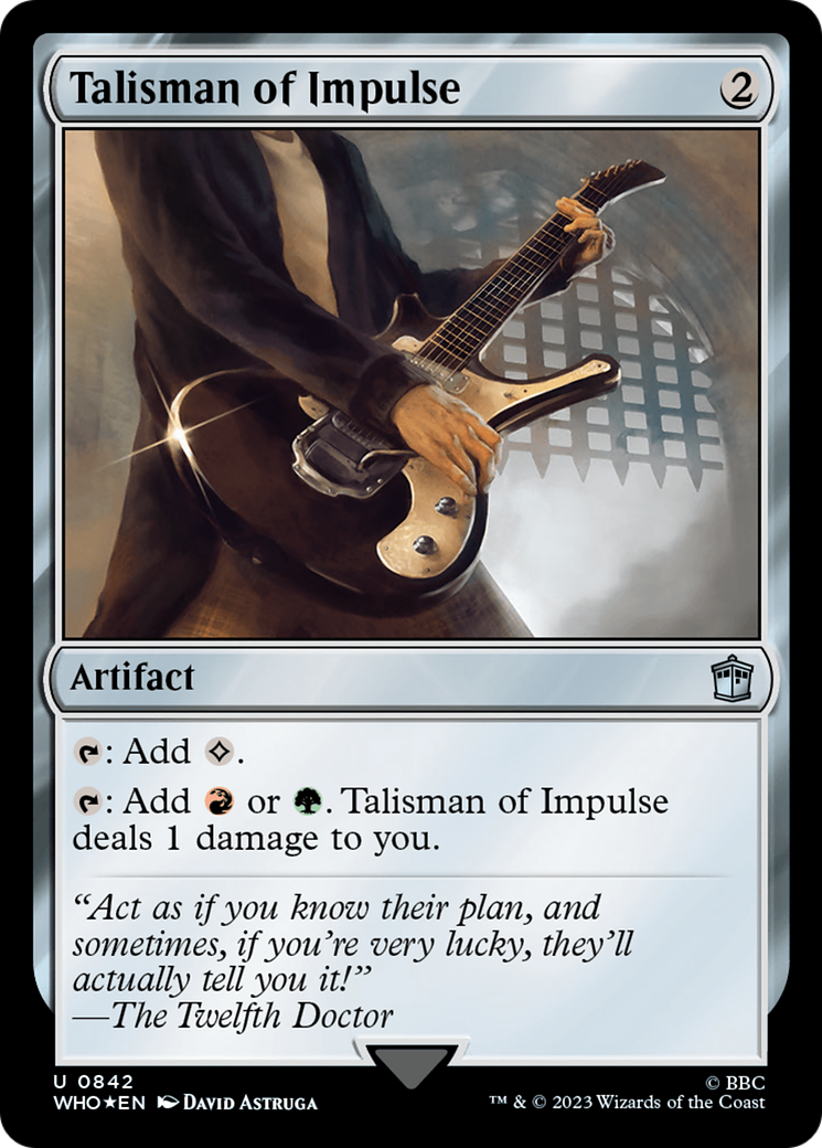 Talisman of Impulse (Surge Foil) [Doctor Who] | Jack's On Queen