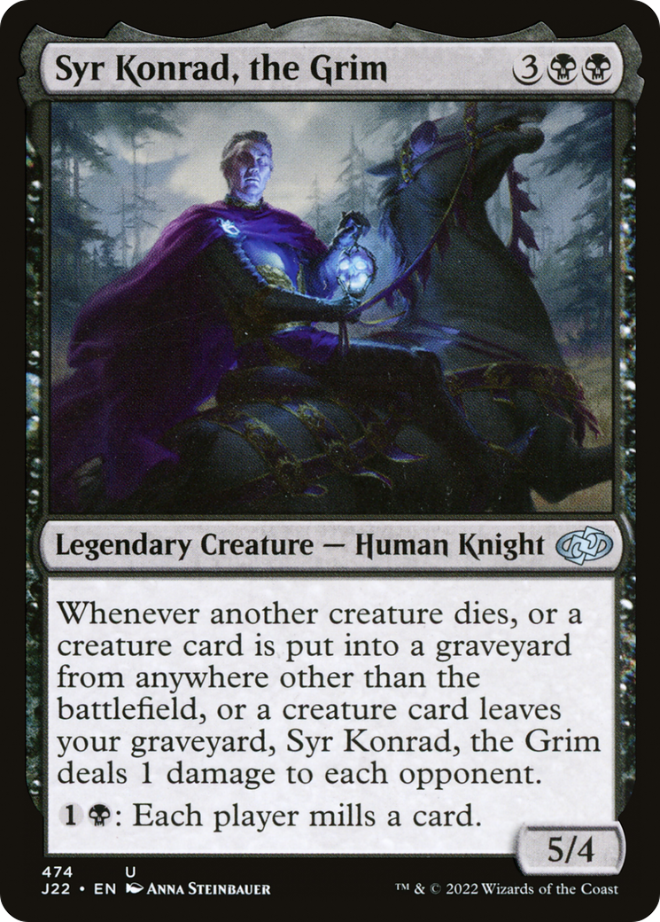 Syr Konrad, the Grim [Jumpstart 2022] | Jack's On Queen