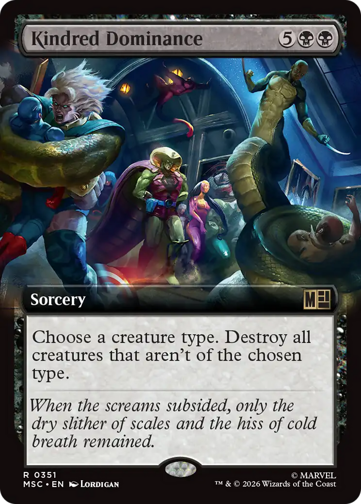 Kindred Dominance (Extended Art) [Marvel Super Heroes Commander] | Jack's On Queen