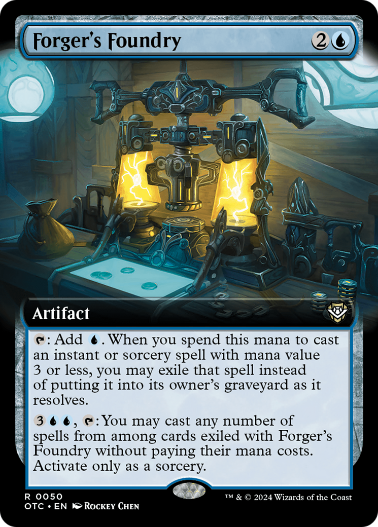 Forger's Foundry (Extended Art) [Outlaws of Thunder Junction Commander] | Jack's On Queen