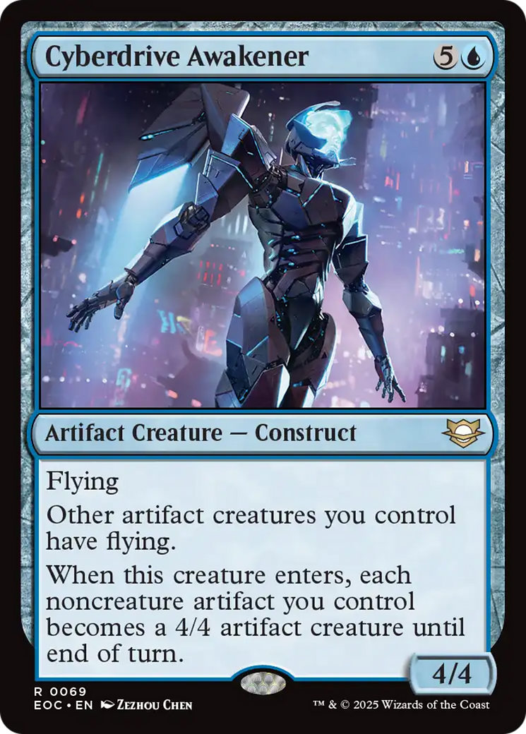 Cyberdrive Awakener [Edge of Eternities Commander] | Jack's On Queen