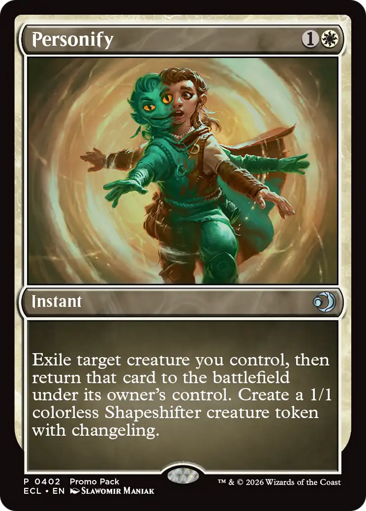 Personify [Lorwyn Eclipsed Promos] | Jack's On Queen