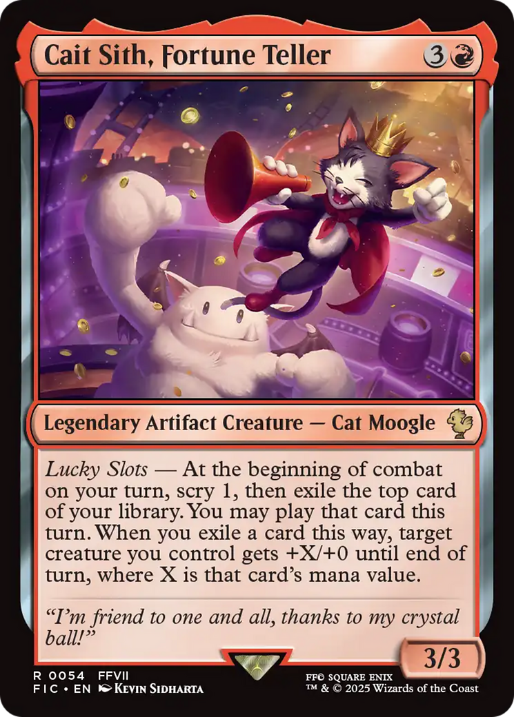 Cait Sith, Fortune Teller [FINAL FANTASY Commander] | Jack's On Queen