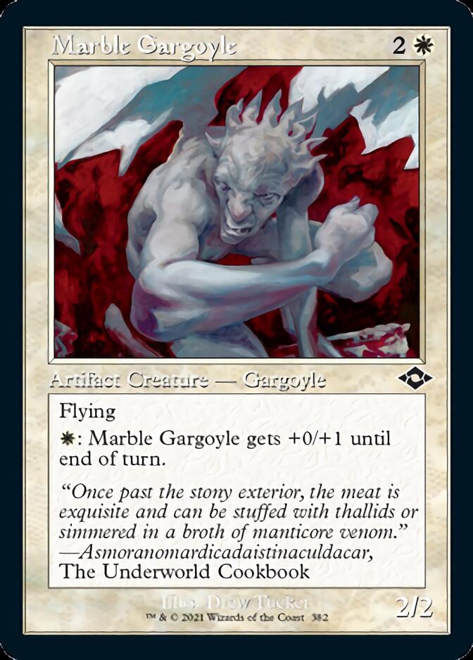 Marble Gargoyle (Retro Foil Etched) [Modern Horizons 2] | Jack's On Queen