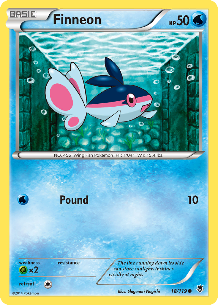 Finneon (18/119) [XY: Phantom Forces] | Jack's On Queen