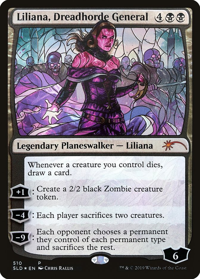 Liliana, Dreadhorde General (Stained Glass) [Secret Lair Drop Promos] | Jack's On Queen