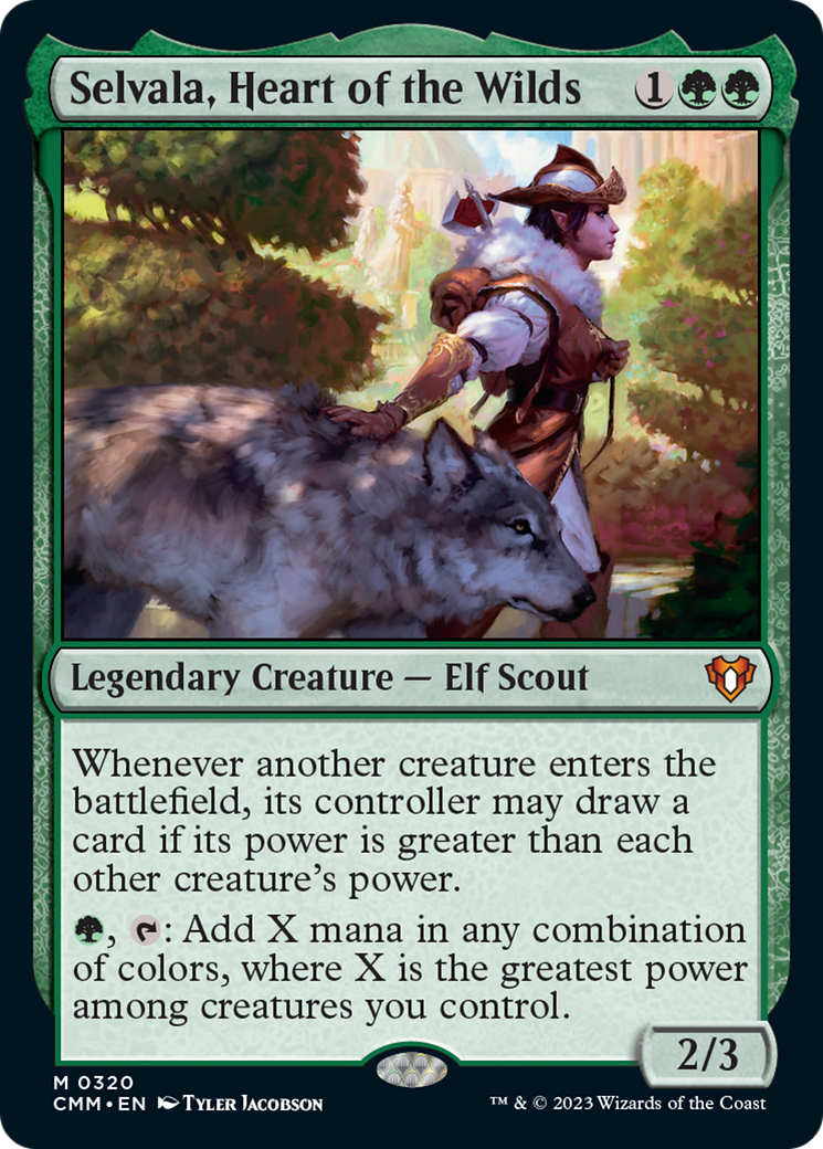 Selvala, Heart of the Wilds [Commander Masters] | Jack's On Queen