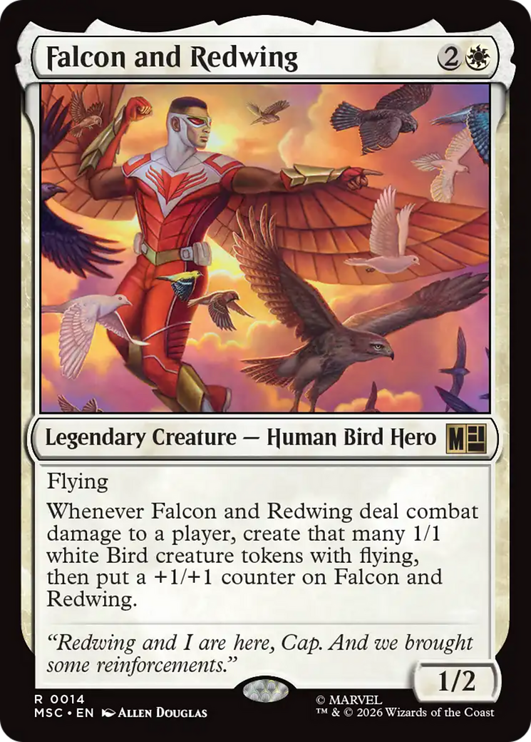 Falcon and Redwing [Marvel Super Heroes Commander] | Jack's On Queen