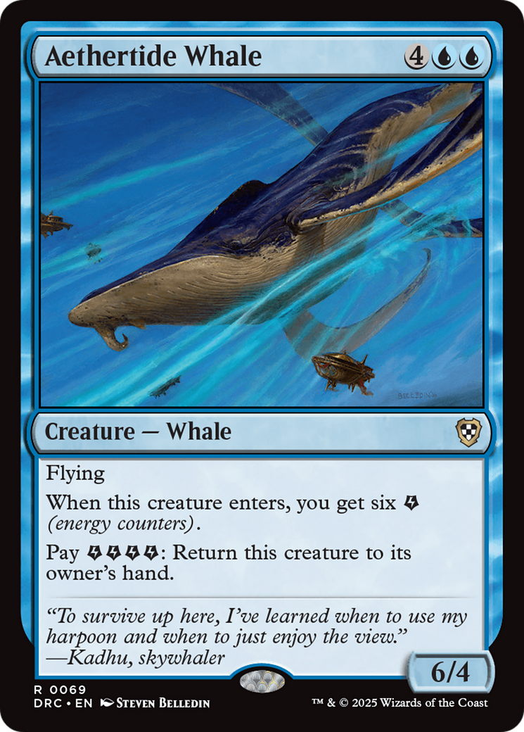 Aethertide Whale [Aetherdrift Commander] | Jack's On Queen