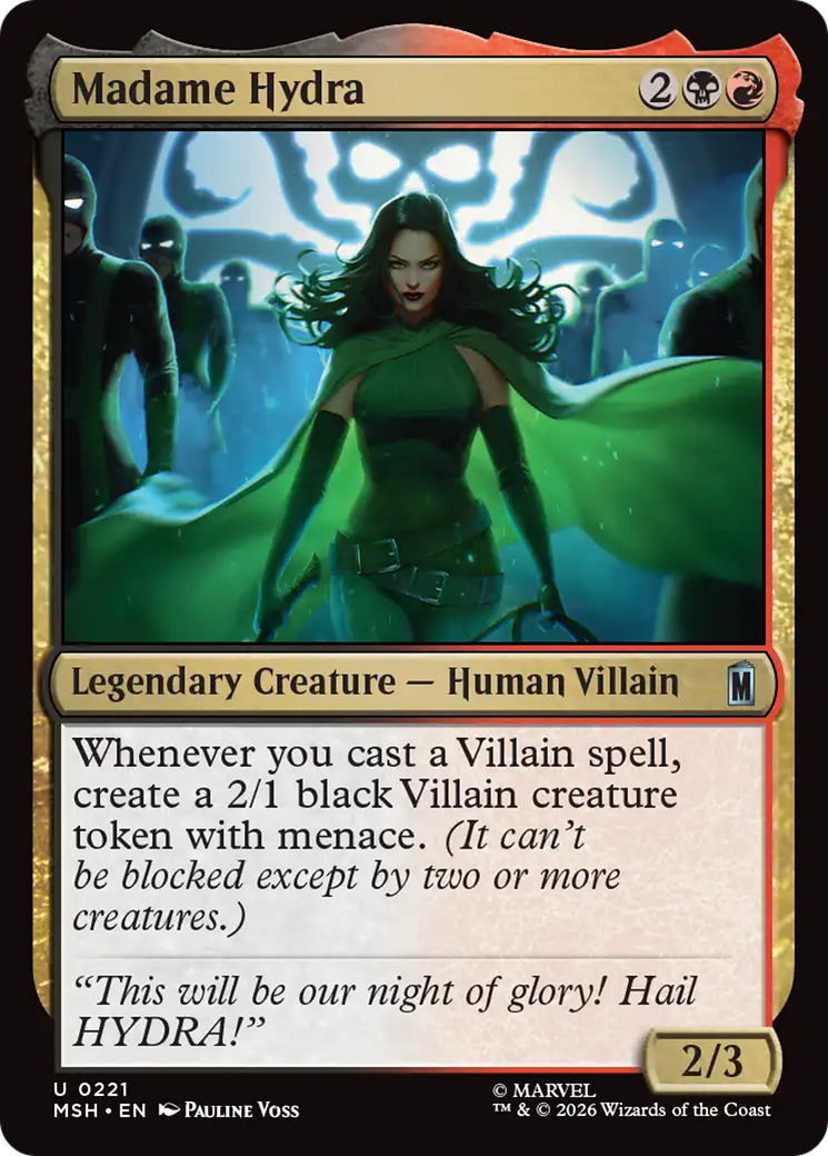 Madame Hydra [Marvel Super Heroes] | Jack's On Queen