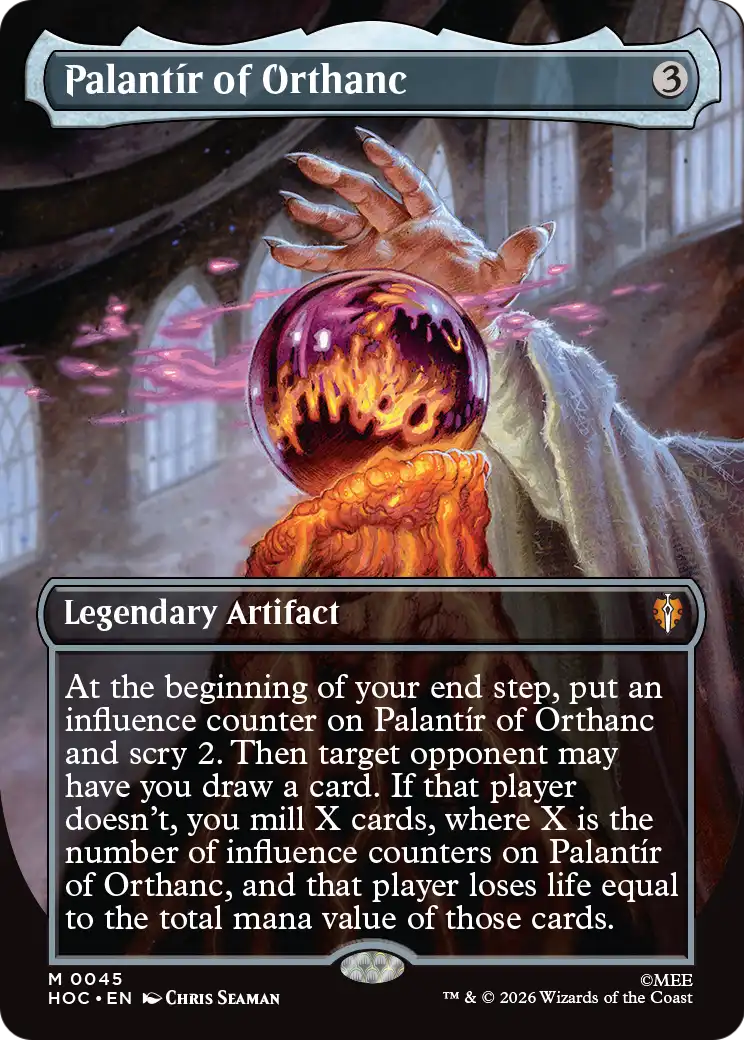 Palantir of Orthanc (Borderless) [The Hobbit: Eternal-Legal] | Jack's On Queen