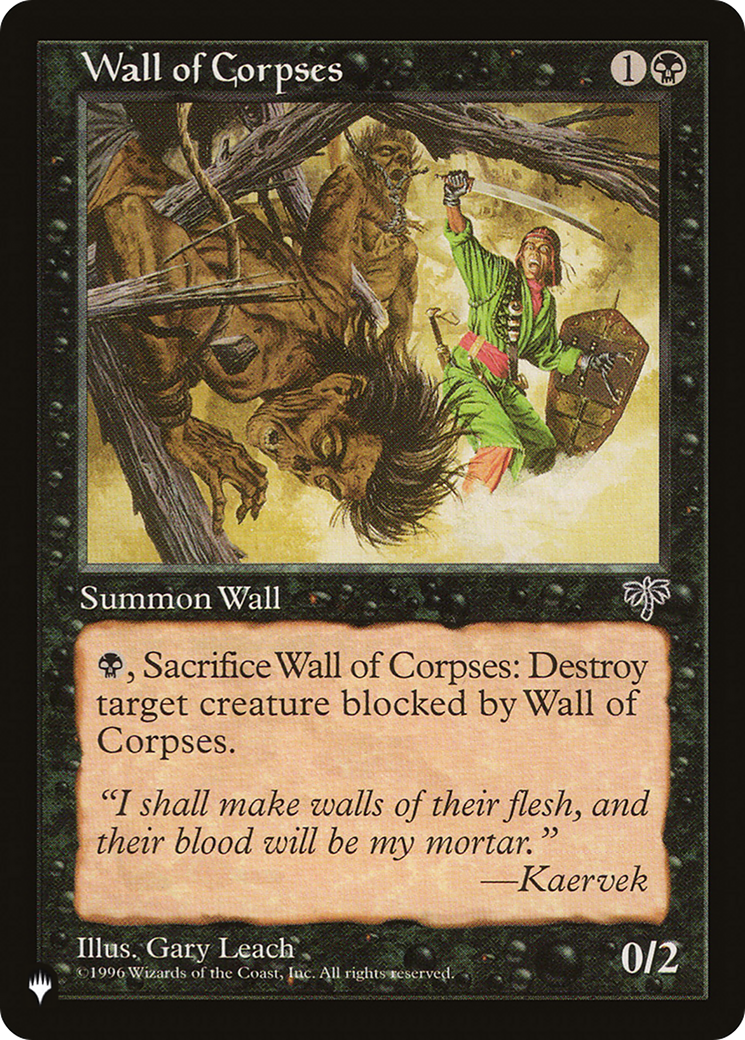 Wall of Corpses [The List] | Jack's On Queen