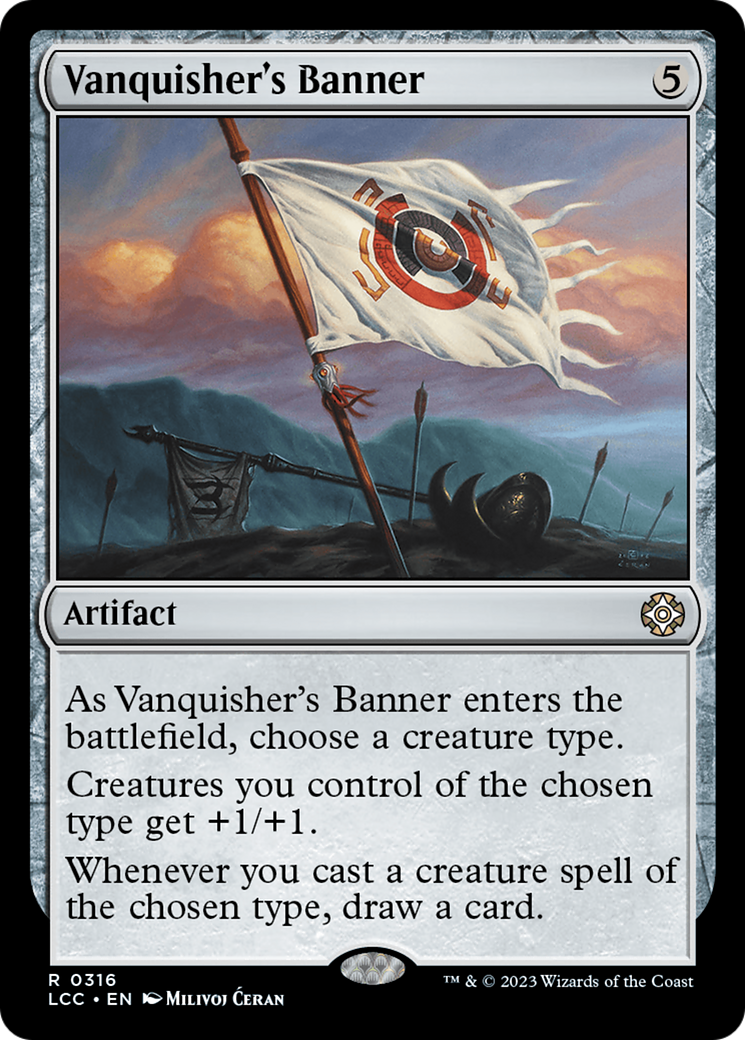Vanquisher's Banner [The Lost Caverns of Ixalan Commander] | Jack's On Queen