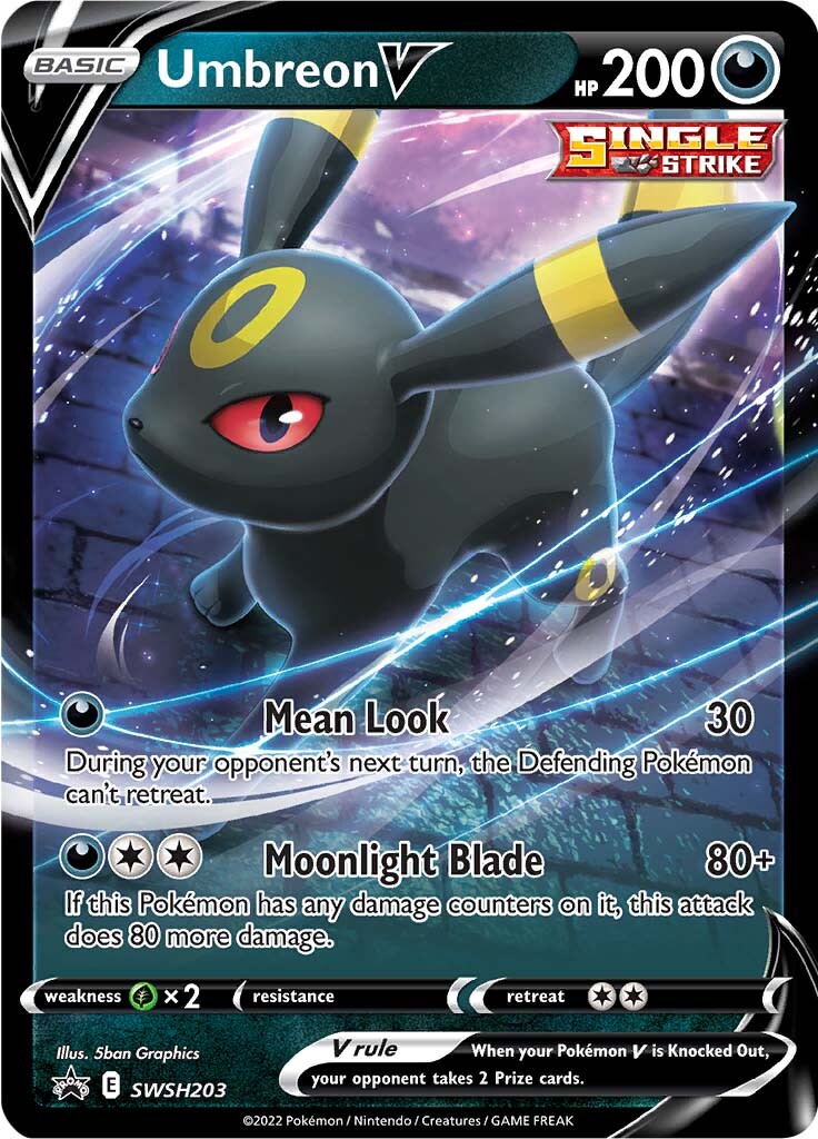 Umbreon V (SWSH203) [Sword & Shield: Black Star Promos] | Jack's On Queen