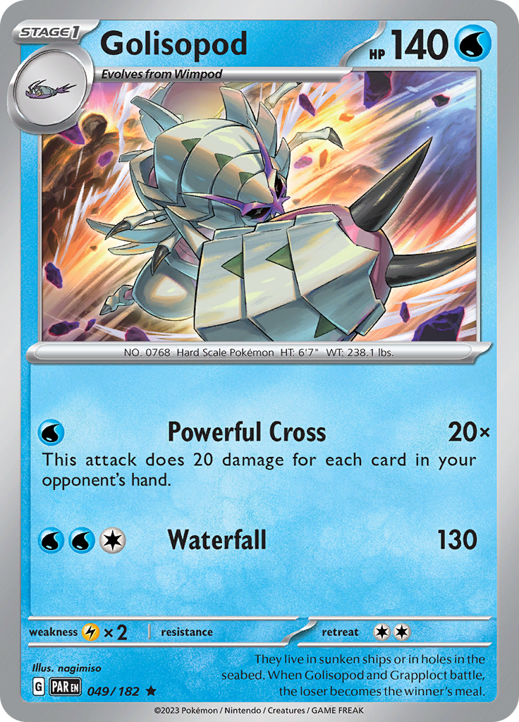 Golisopod (049/182) [Scarlet & Violet: Paradox Rift] | Jack's On Queen