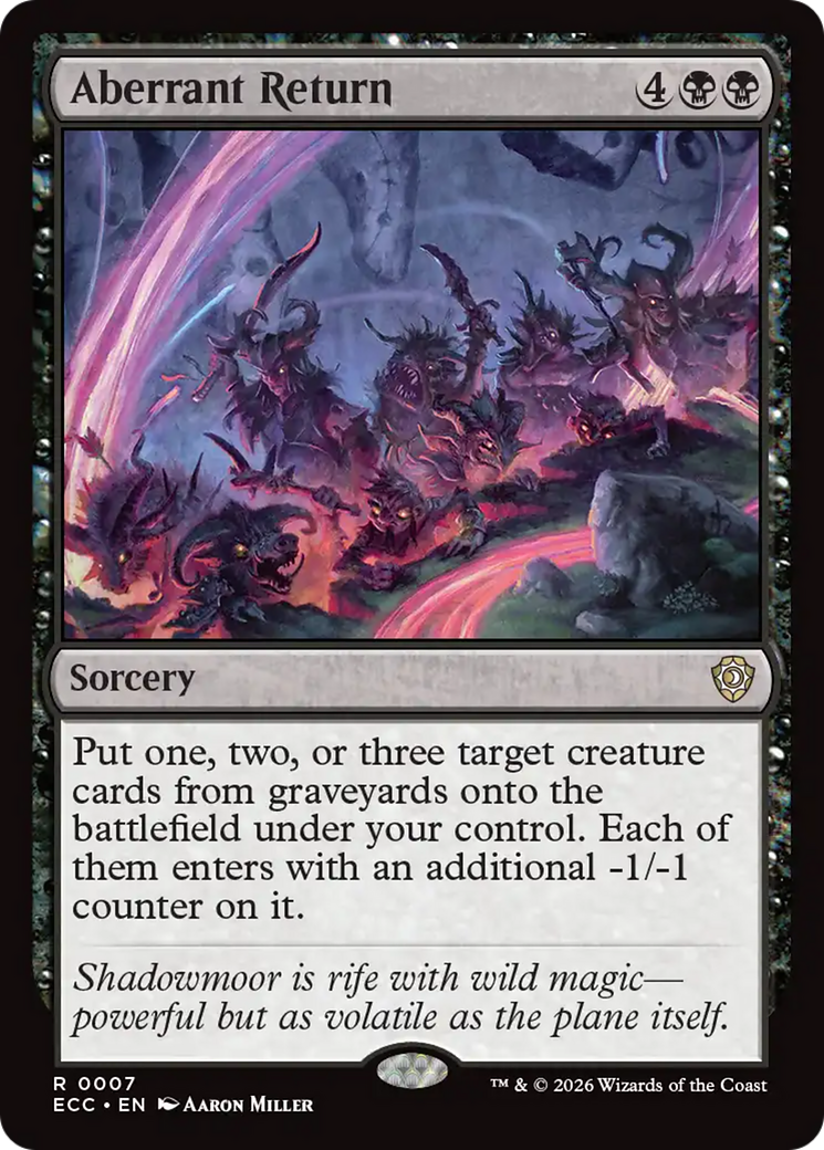 Aberrant Return [Lorwyn Eclipsed Commander] | Jack's On Queen