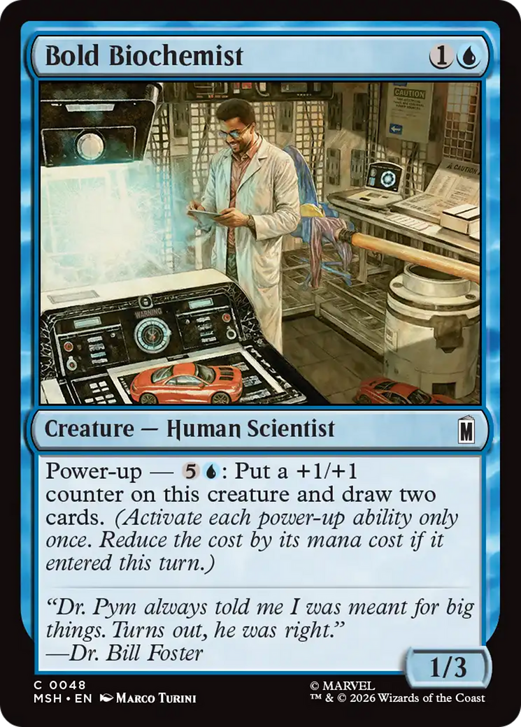 Bold Biochemist [Marvel Super Heroes] | Jack's On Queen