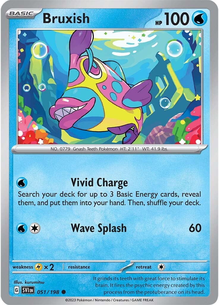 Bruxish (051/198) [Scarlet & Violet: Base Set] | Jack's On Queen