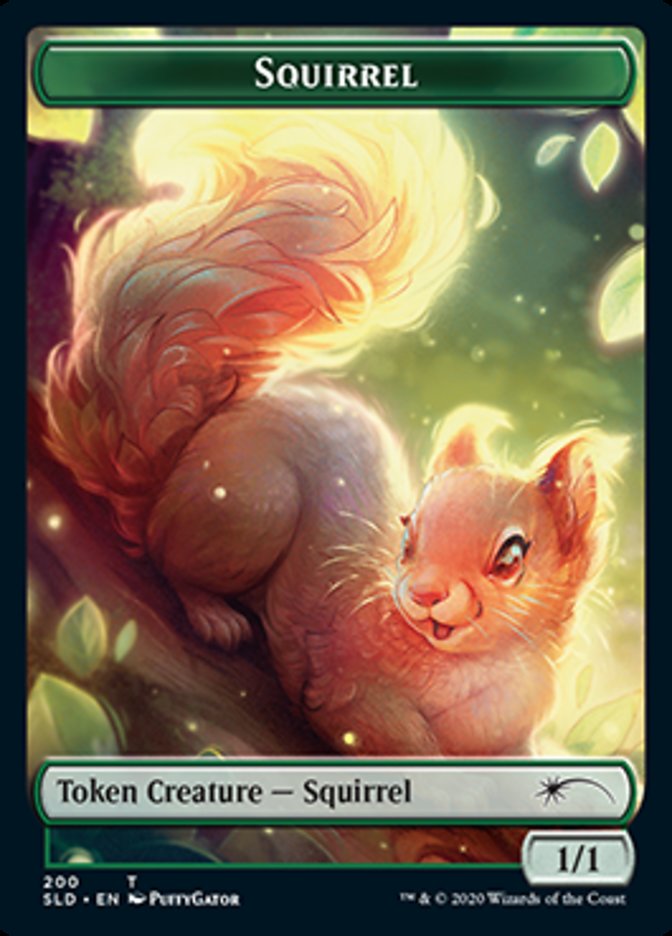 Squirrel Token [Secret Lair Drop Series] | Jack's On Queen