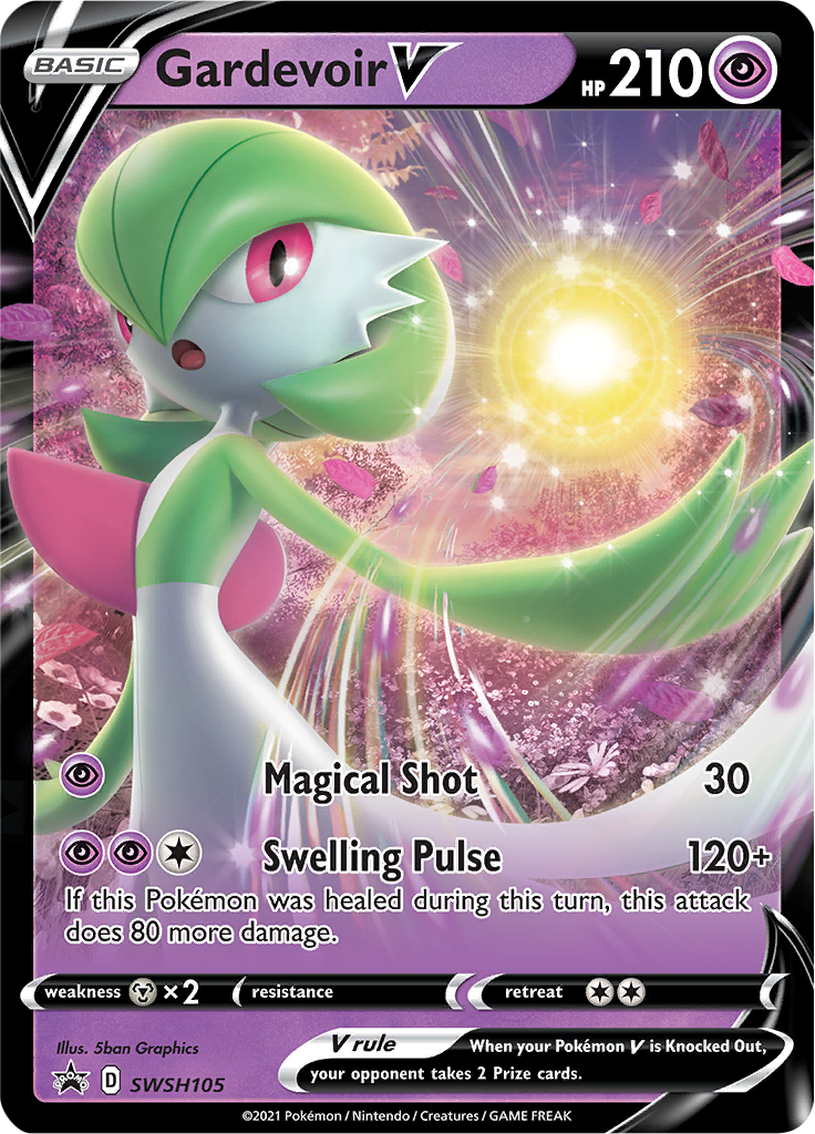 Gardevoir V (SWSH105) [Sword & Shield: Black Star Promos] | Jack's On Queen