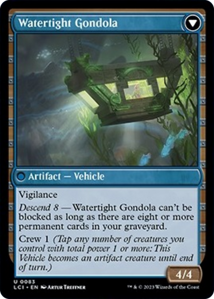 Waterlogged Hulk // Watertight Gondola [The Lost Caverns of Ixalan] | Jack's On Queen