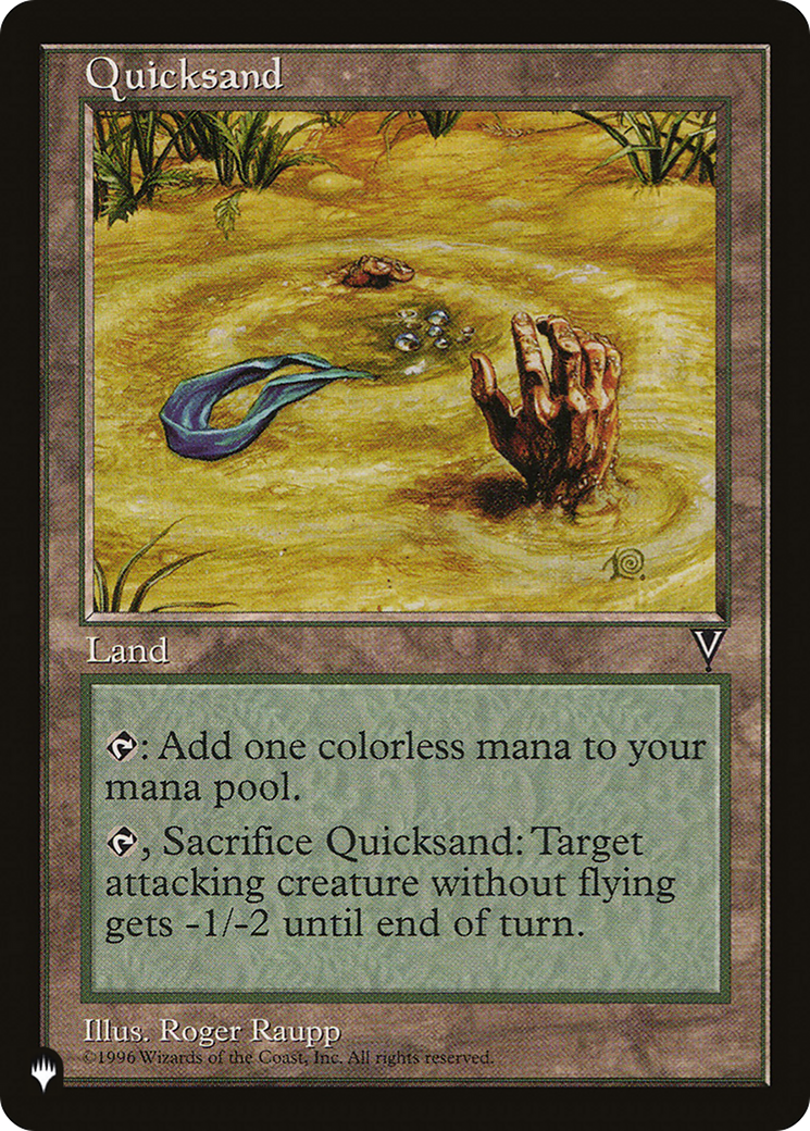 Quicksand [The List Reprints] | Jack's On Queen