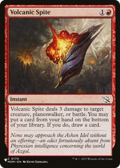 Volcanic Spite [The List Reprints] | Jack's On Queen