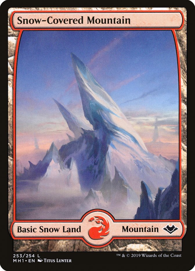Snow-Covered Mountain [Modern Horizons] | Jack's On Queen