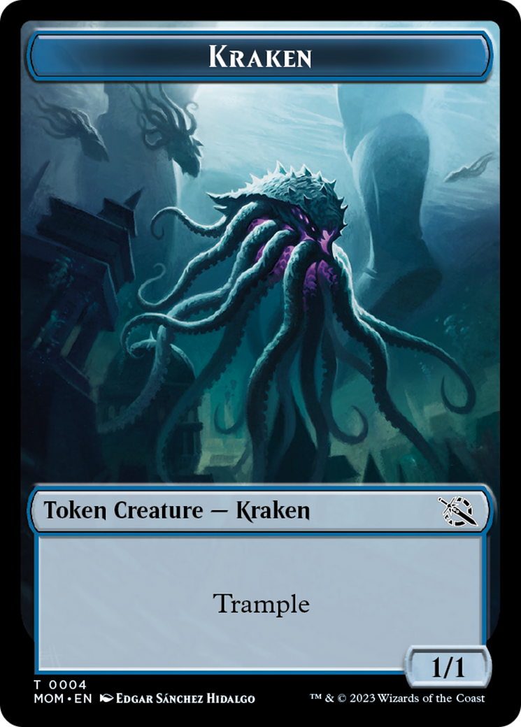 Kraken Token [March of the Machine Tokens] | Jack's On Queen