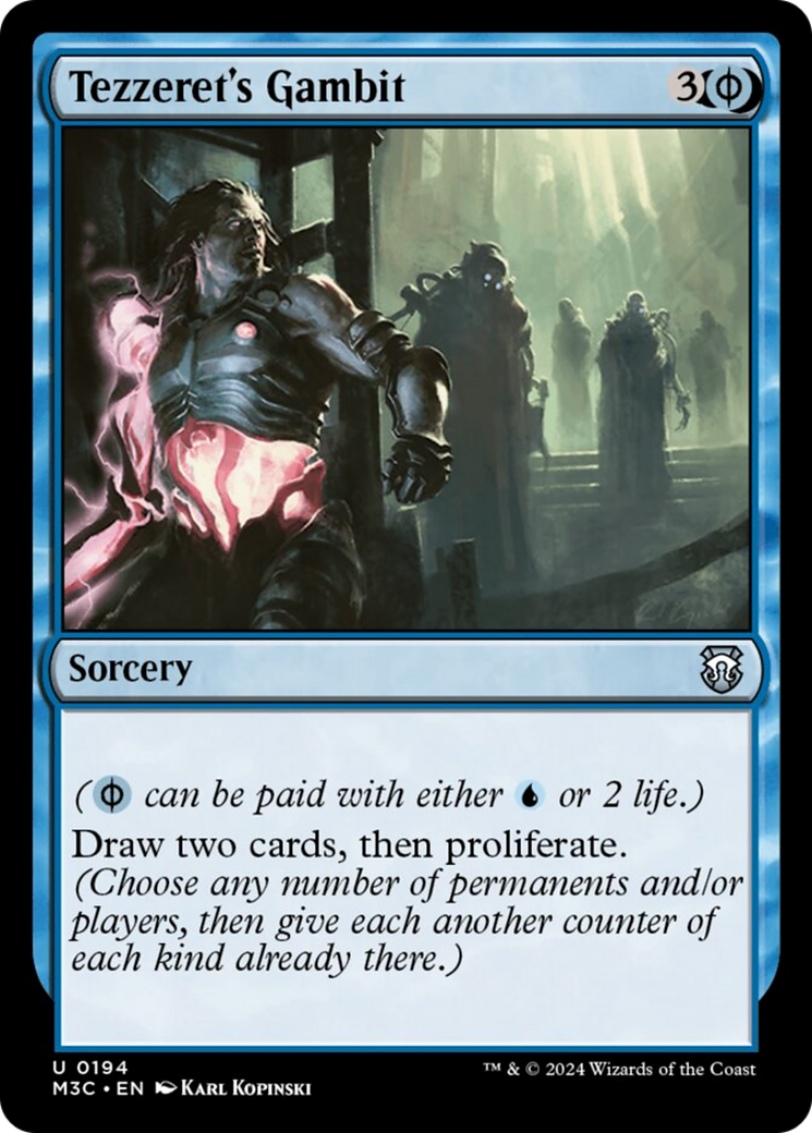 Tezzeret's Gambit (Ripple Foil) [Modern Horizons 3 Commander] | Jack's On Queen