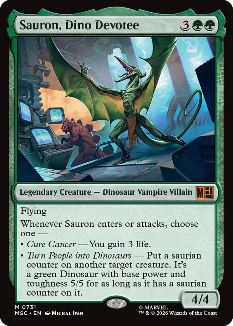 Sauron, Dino Devoteee [Marvel Super Heroes Commander] | Jack's On Queen