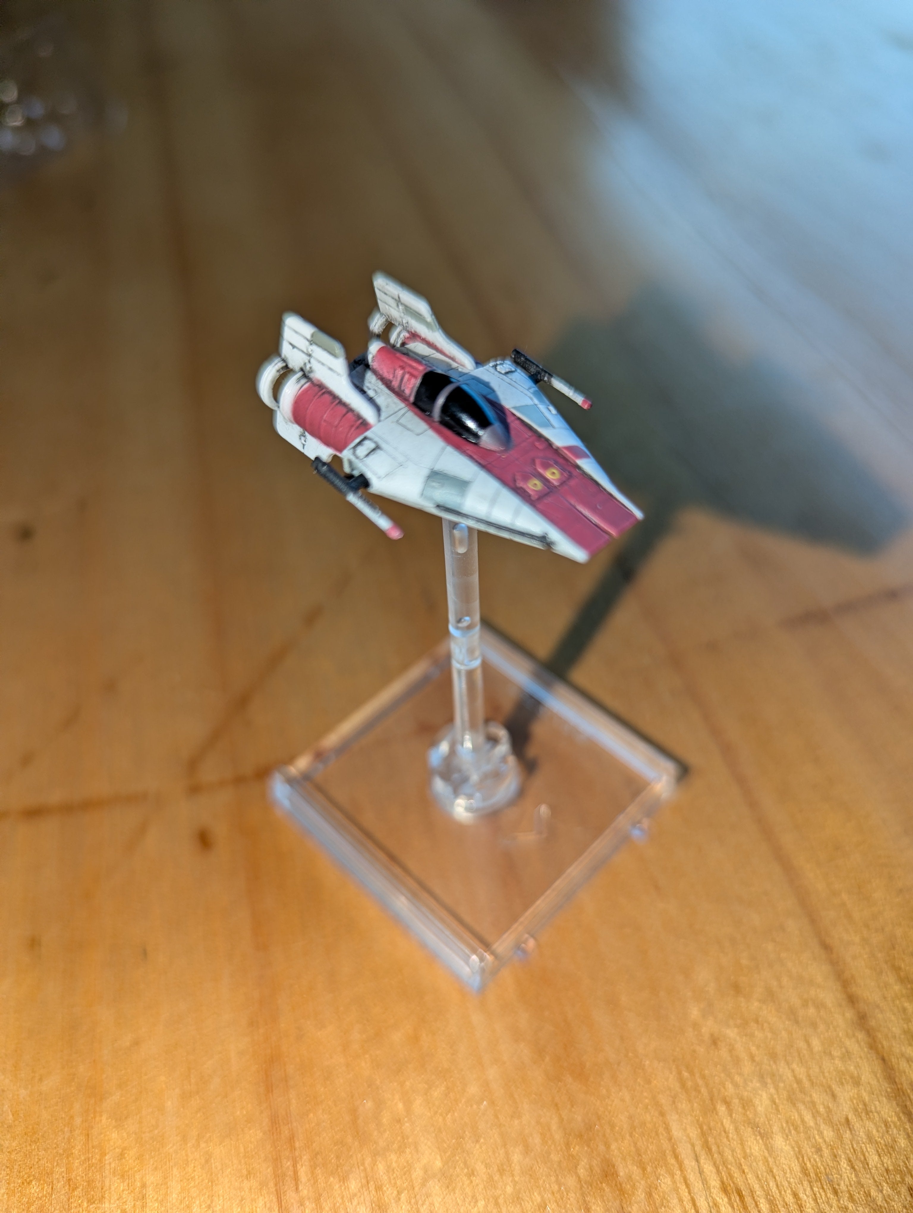 (Used) FFG X-Wing: A-Wing Ship & Stand (1st Ed SWX08) (AM) | Jack's On Queen