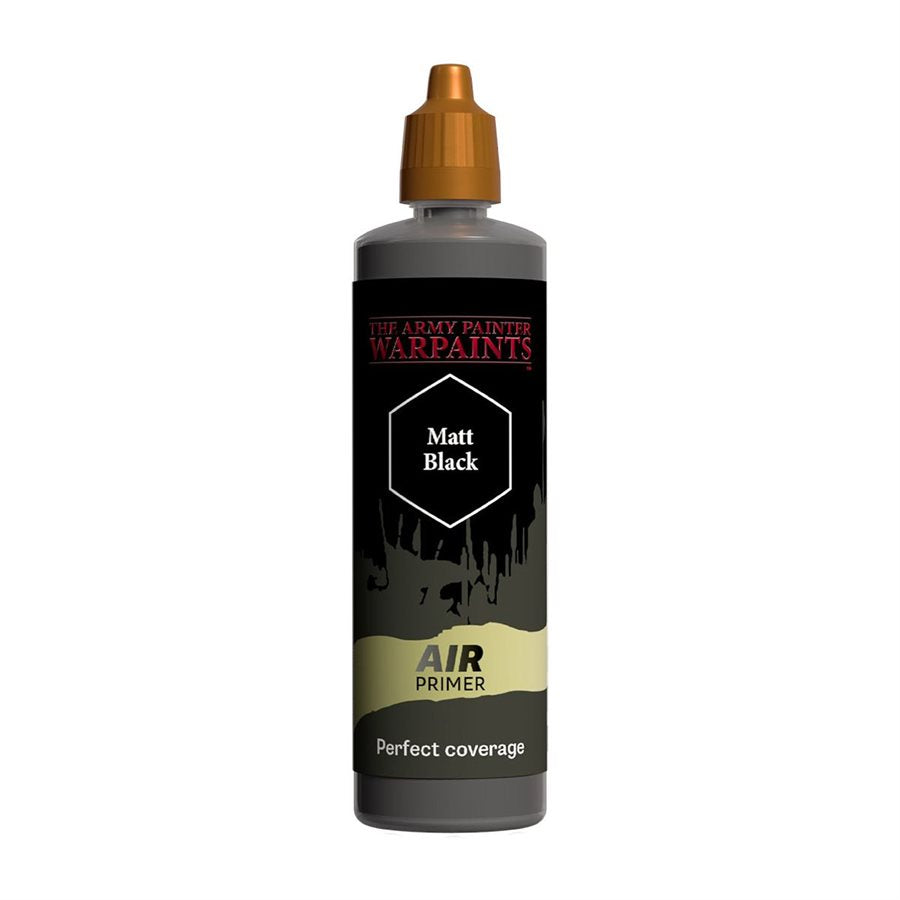 The Army Painter: Warpaints Air: Primer: Black (100ml) | Jack's On Queen