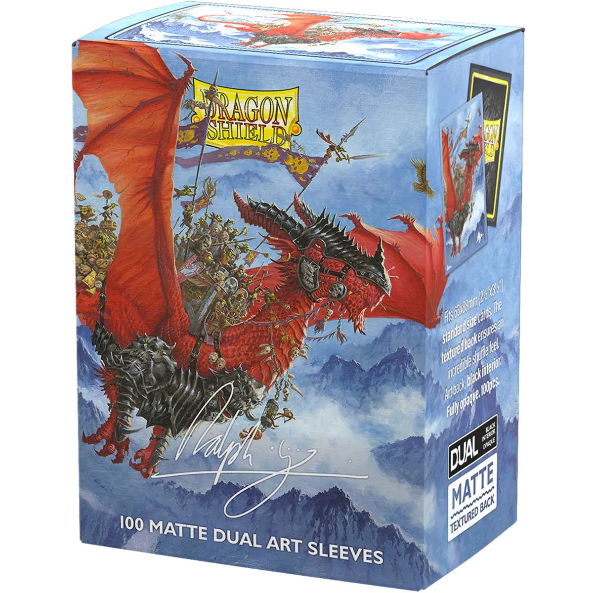 Sleeves: Dragon Shield: Limited Edition: Dual Art: The Raid | Jack's On Queen