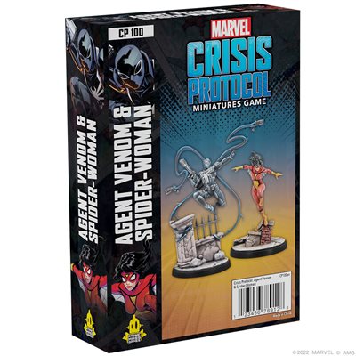 Marvel Crisis Protocol: Agent Venom & Spider-Woman Character Pack | Jack's On Queen