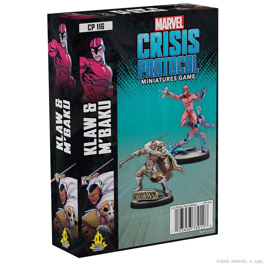 Marvel Crisis Protocol: Klaw & M'baku Character Pack | Jack's On Queen