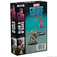 Marvel Crisis Protocol: Klaw & M'baku Character Pack | Jack's On Queen