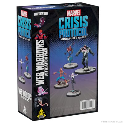 Marvel: Crisis Protocol - Web Warriors Affiliation Pack | Jack's On Queen