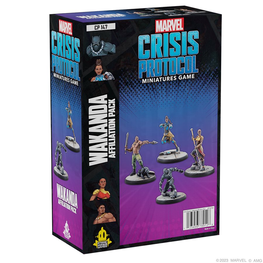 Marvel Crisis Protocol: Wakanda Affiliation Pack | Jack's On Queen