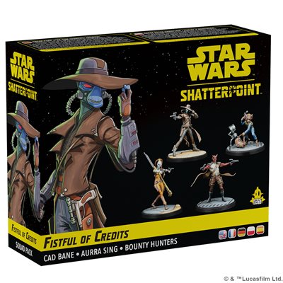 Star Wars: Shatterpoint - Fistful Of Credits: Cad Bane Squad Pack | Jack's On Queen