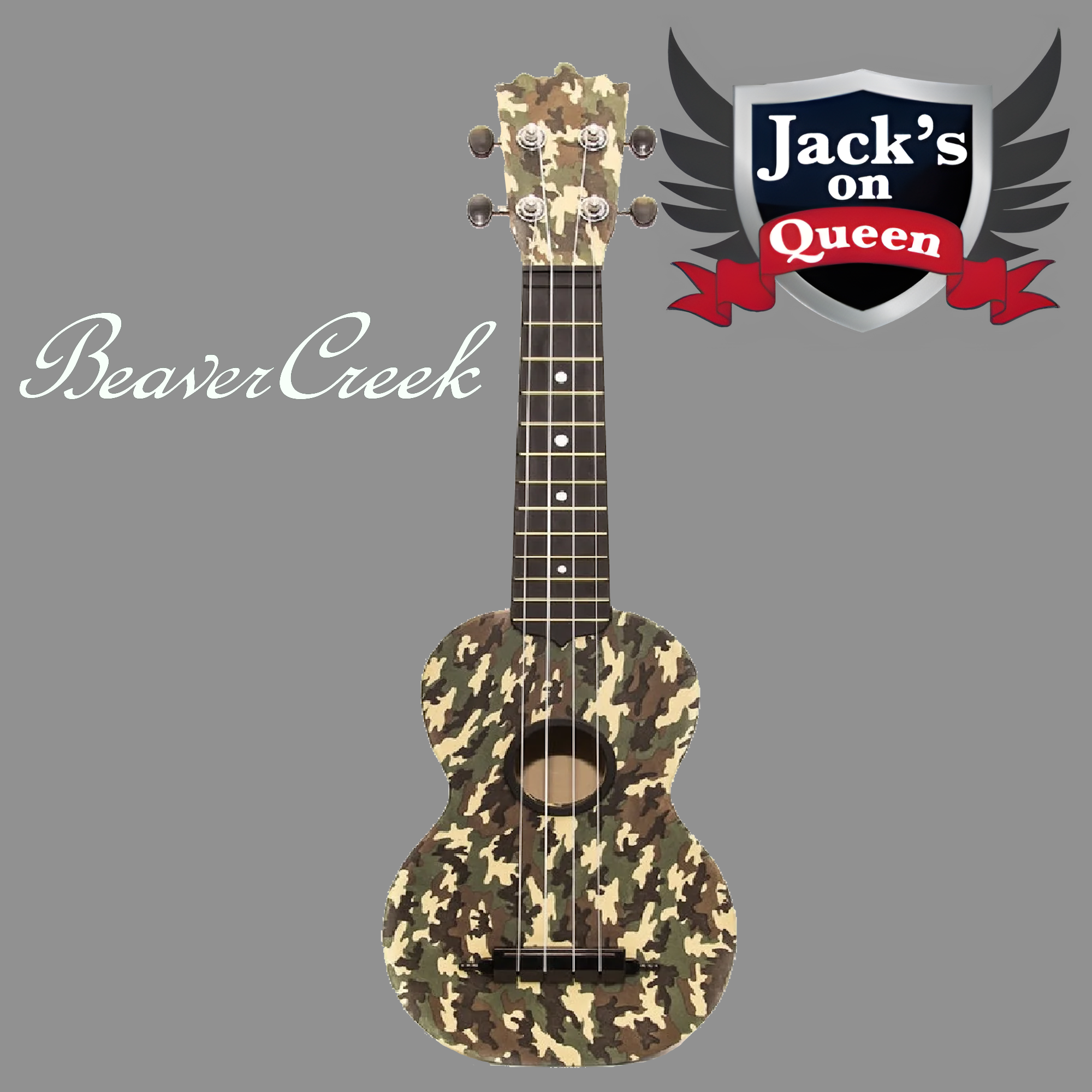 Beaver Creek BCABS Ulina Soprano Ukulele + Bag - CAM01 | Jack's On Queen