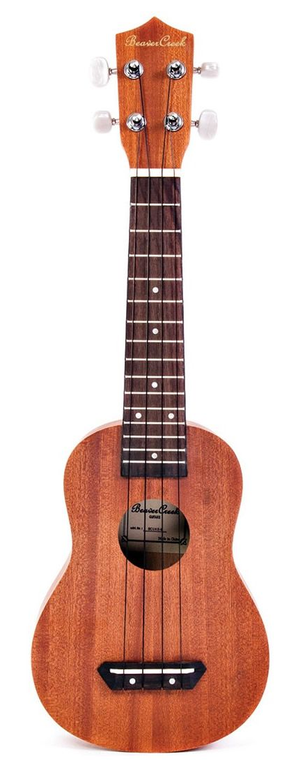 BEAVER CREEK BCUKE-S Mahogany Soprano Ukulele | Jack's On Queen