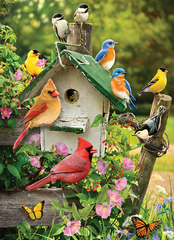 Summer Birdhouse by Cobble Hill puzzle: 500 pcs | Jack's On Queen