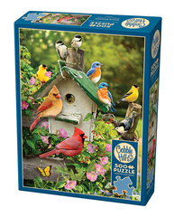 Summer Birdhouse by Cobble Hill puzzle: 500 pcs | Jack's On Queen