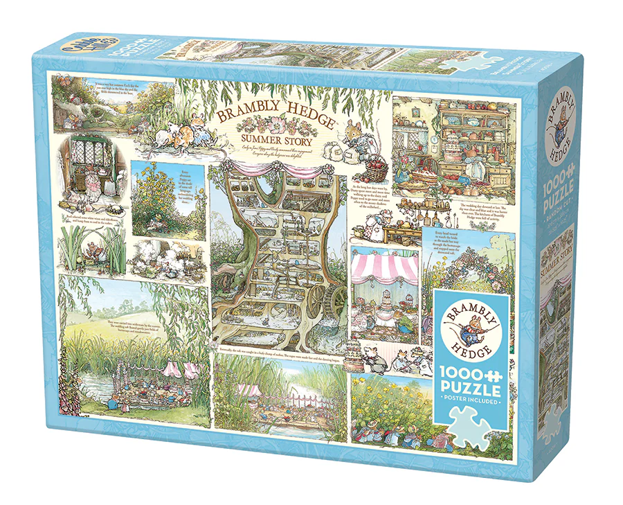 Brambly Hedge Summer Story by Jill Barklem Puzzle: 1000 pcs | Jack's On Queen