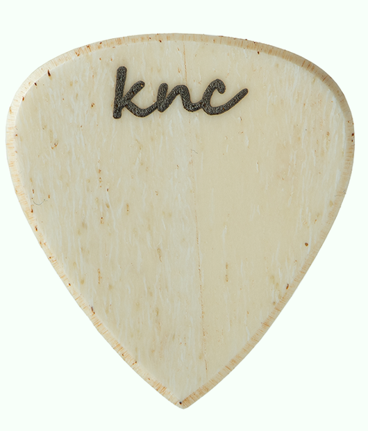 KNC Picks Buffalo Bone Standard Medium Guitar Pick (2mm) | Jack's On Queen