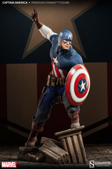 Captain America Statue 1/4 scale Premium Format Sideshow Exclusive | Jack's On Queen