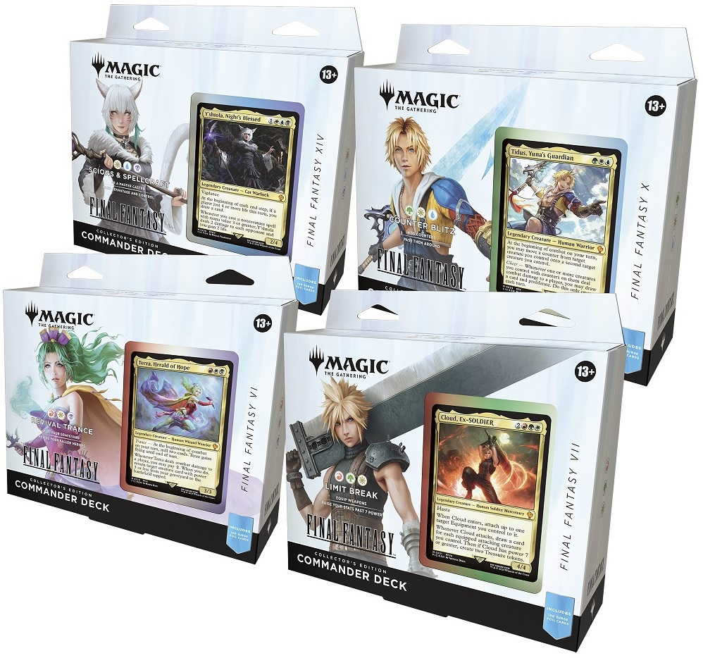 MTG Final Fantasy COLLECTOR Commander Decks (set of 4) | Jack's On Queen