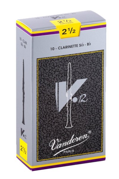 Bb Clarinet V.12 Reeds Strength 2.5 | Jack's On Queen