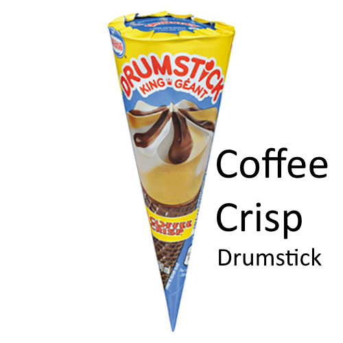Coffee Crisp Drumstick (ice cream) | Jack's On Queen